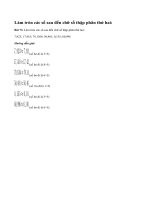 Bài 73 trang 36 sgk toán 7 - tập 1