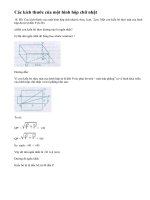 Bài 18 trang 105 sgk toán lớp 8 - tập 2