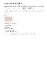 Bài 42 trang 124 - Sách giáo khoa toán 7 tập 1