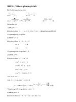 Bài 28 trang 22 sgk toán 8 tập 2