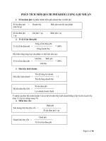 Tổng Hợp các công thức môn kế toán quả trị