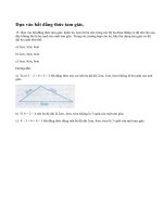 Bài 15 trang 63 sgk toán lớp 7- tập 2