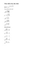 Bài 83 trang 41 sgk toán 7 - tập 1