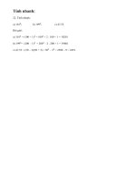 Bài 22 trang 12 sgk toán 8 tập 1