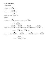 Bài 1 trang 5 sgk toán 8 tập 1.