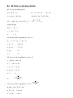 Bài 11 trang 13 sgk toán 8 tập 2