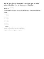 Bài 28 trang 19 sgk toán 7 tập 1