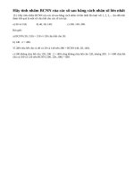 Bài 151 trang 59 sgk toán 6 tập 1