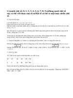 Lý thuyết ghi số tự nhiên