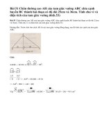 Bài 51 trang 84 - Sách giáo khoa toán 8 tập 2