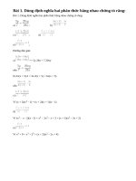 Bài 1 trang 36 sách giáo khoa toán 8 tập 1