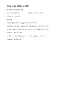 Bài 47 trang 24 sgk toán 6 tập 1