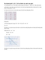 Bài 22 trang 64 sgk toán lớp 7- tập 2