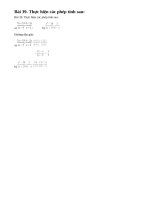 Bài 39 trang 52 sách giáo khoa toán 8 tập 1