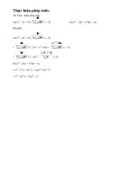 Bài 10 trang 8 sgk toán 8 tập 1