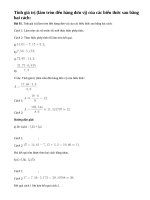 Bài 81 trang 38 sgk toán 7 - tập 1