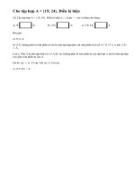 Bài 20 trang 13 sgk toán 6 tập 1