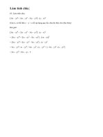 Bài 65 trang 29 sgk toán 8 tập 1