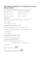 Bài 22 trang 17 sgk toán 8 tập 2