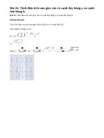 Bài 24 trang 123 sgk toán lớp 8 tập 1