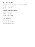 Bài 12 trang 8 sgk toán 8 tập 1