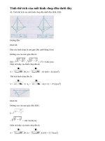 Bài 45 trang 123 sgk toán lớp 8 - tập 2