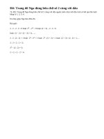 Bài 76 trang 32 sgk toán 6 tập 1