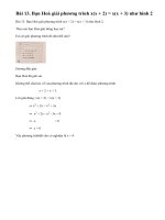 Bài 13 trang 13 sgk toán 8 tập 2