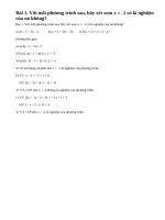 Bài 1 trang 6 sgk toán 8 tập 2