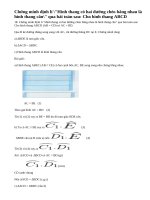 Bài 18 trang 75 sgk toán 8 tập 1