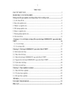 Tích hợp giáo dục biến đổi khí hậu toàn cầu qua môn địa lí trung học phổ thông