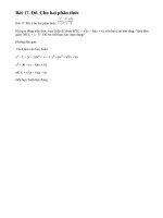 Bài 17 trang 43 sách giáo khoa toán 8 tập 1