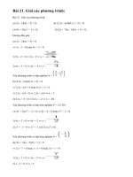 Bài 21 trang 17 sgk toán 8 tập 2