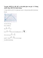 Bài 9 trang 71 sgk toán 8 tập 1