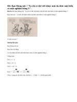 Bài 56 trang 48 sgk toán 7 - tập 2