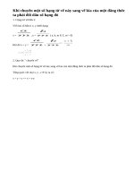 Lý thuyết Cộng, trừ số hữu tỉ