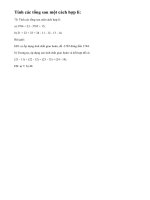 Bài 70 trang 88 sgk toán 6 tập 1