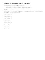 Bài 131 trang 50 sgk toán 6 tập 1