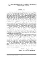 CHUYÊN đề TOÁN học bắt đàu từ NHỮNG TRƯỜNG hợp NHỎ 