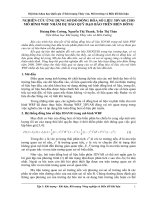 NGHIÊN cứu ỨNG DỤNG sơ đồ ĐỒNG hóa số LIỆU 3DVAR CHO mô HÌNH WRF NHẰM dự báo QUỸ đạo bão TRÊN BIỂN ĐÔNG