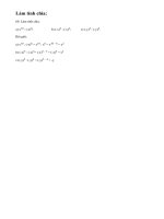 Bài 60 trang 27 sgk toán 8 tập 1