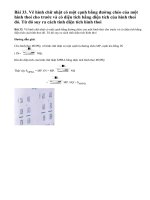 Bài 33 trang 128 sgk toán lớp 8 tập 1