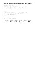 Bài 11 trang 112 - Sách giáo khoa toán 7 tập 1