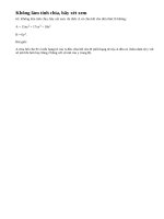 Bài 63 trang 28 sgk toán 8 tập 1