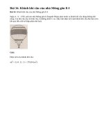 Bài 34 trang 125 - Sách giáo khoa toán 9 tập 2