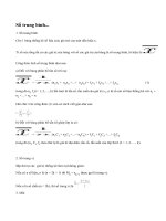 Lý thuyết số trung bình cộng. Số trung vị, mốt