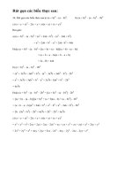 Bài 34 trang 17 sgk toán 8 tập 1