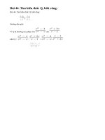 Bài 44 trang 54 sách giáo khoa toán 8 tập 1