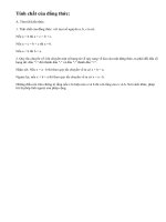 Lý thuyết Quy tắc chuyển vế.