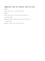 Bài 96 trang 95 sgk toán 6 tập 1